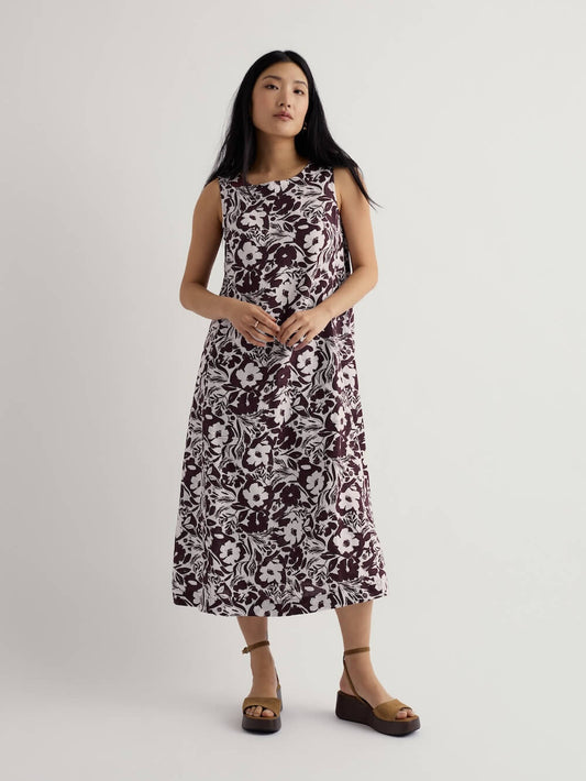 Seasalt - Cresting Waves Dress - Summer Shadows Cacao