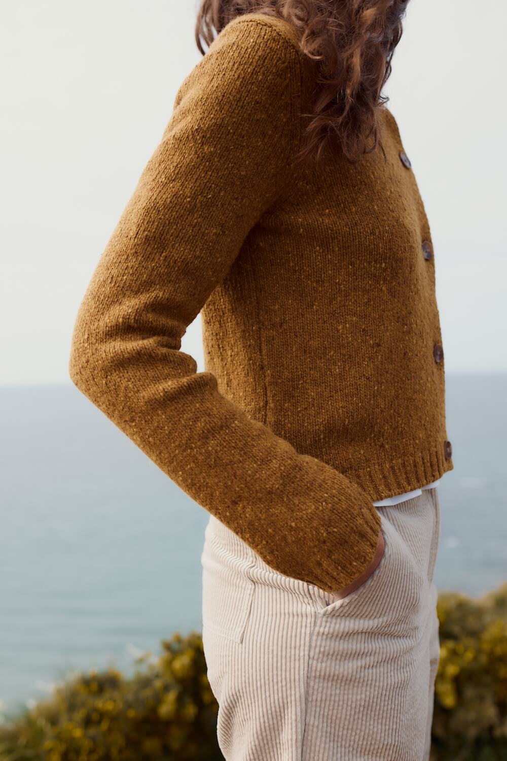 Seasalt - Dawson Pick Cardigan Merino - Marshland