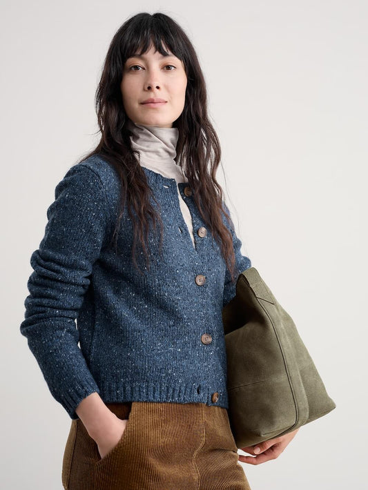 Seasalt - Dawson Pick Cardigan Merino - Starling