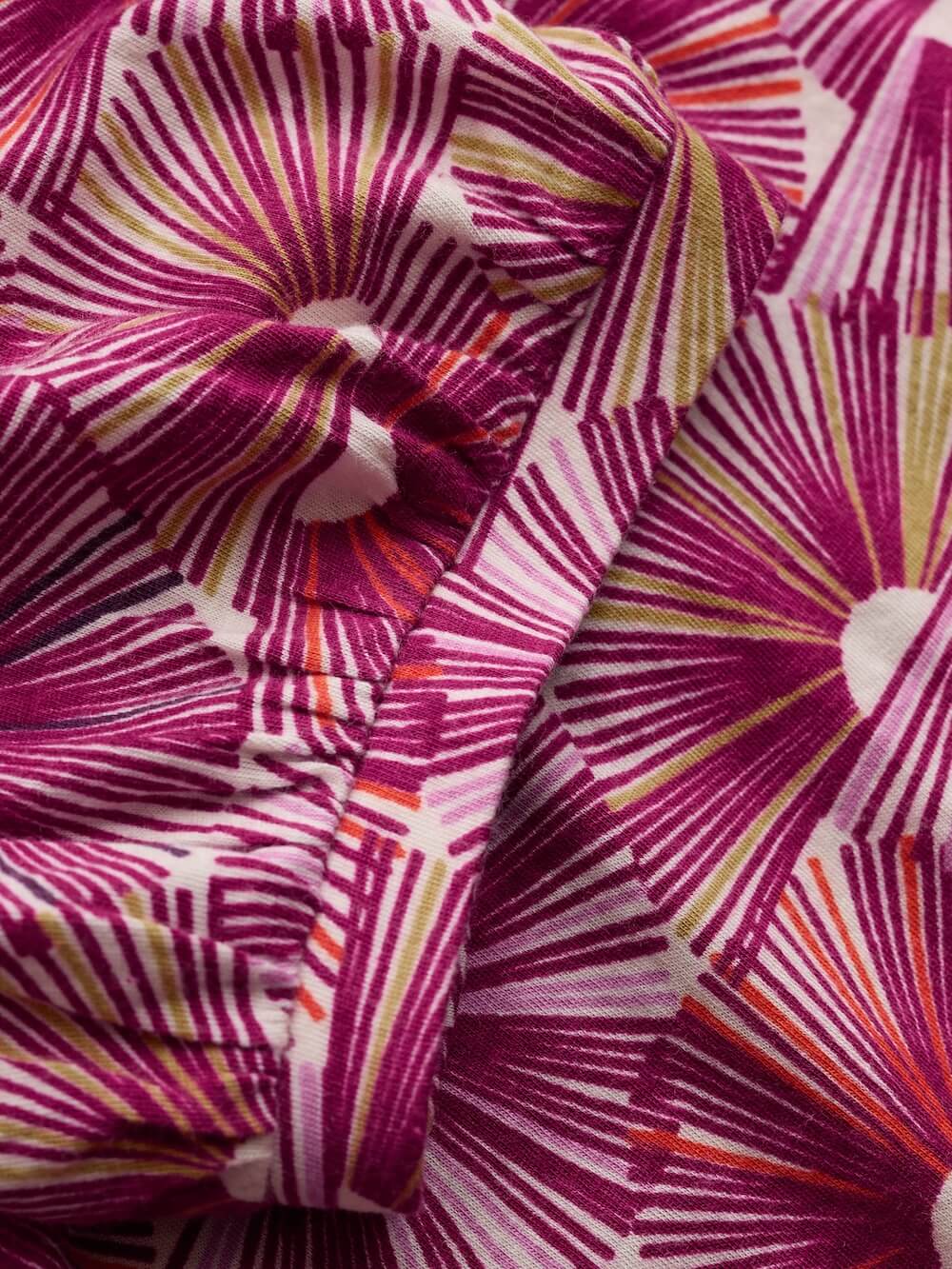 Seasalt - Embrace Shirt - Sunset Fans Magenta