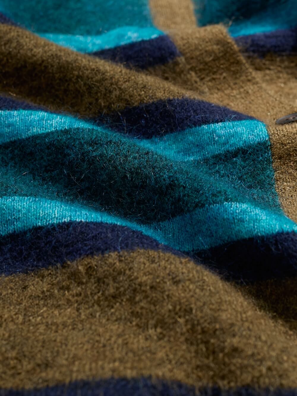 Seasalt - Etching Cardigan - Earthenware Cyan Mix