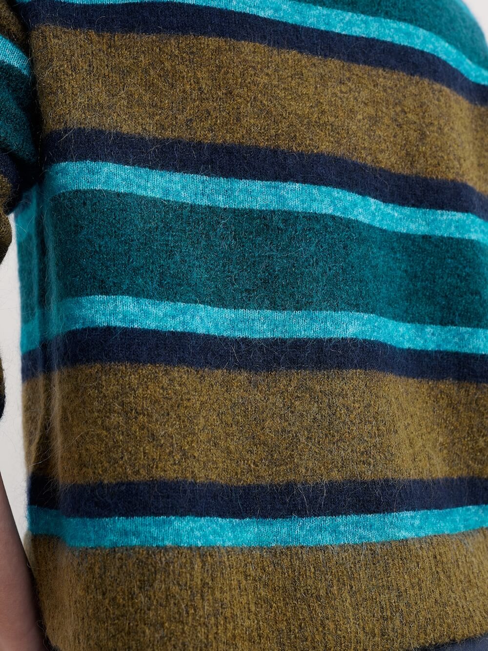 Seasalt - Etching Cardigan - Earthenware Cyan Mix