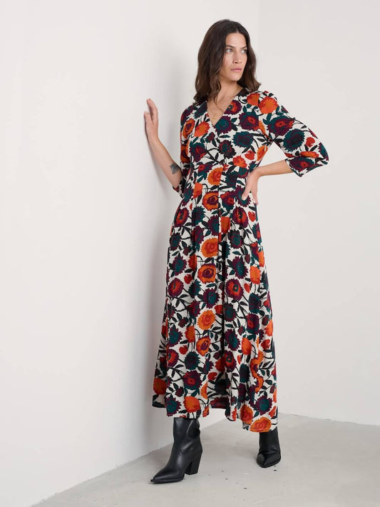 Seasalt - Etta Dress - Figurative Floral Aran
