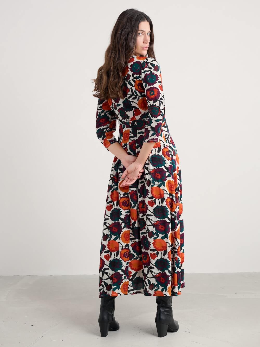 Seasalt - Etta Dress - Figurative Floral Aran