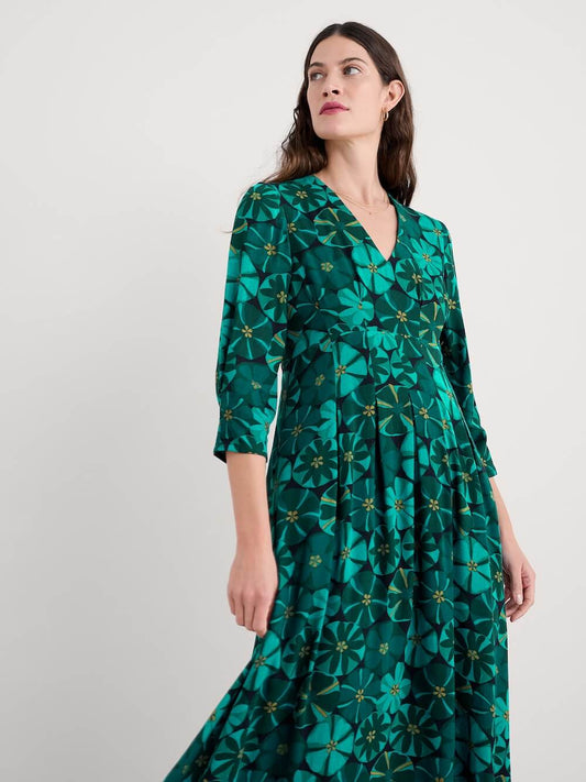 Seasalt - Etta Dress - Handicraft Flowers Onyx
