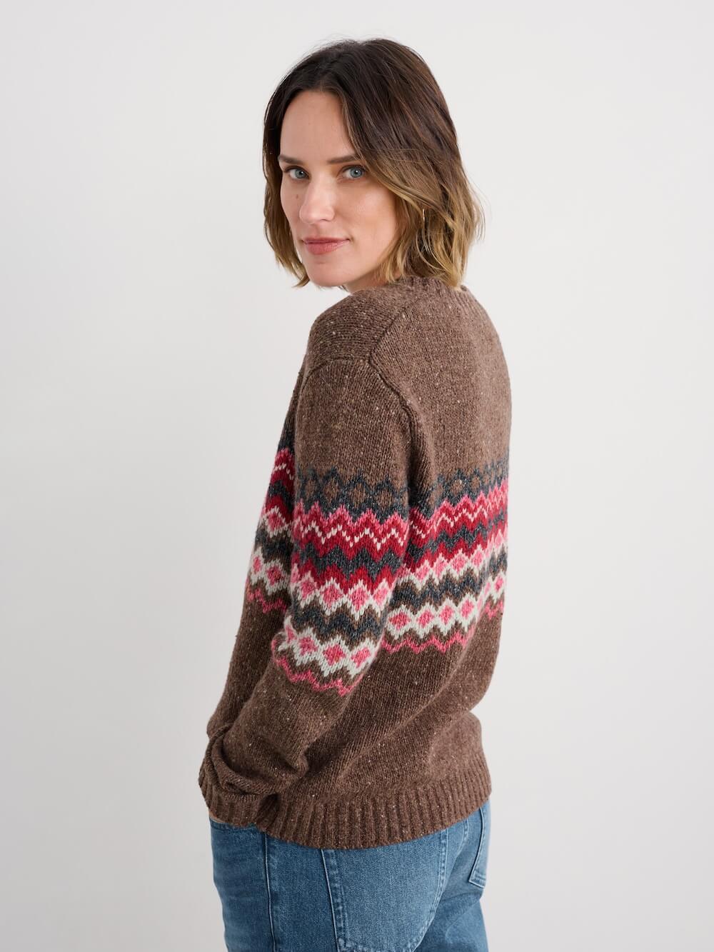 Seasalt - Golden Light Jumper - Sonata Gully Red Sail Mix