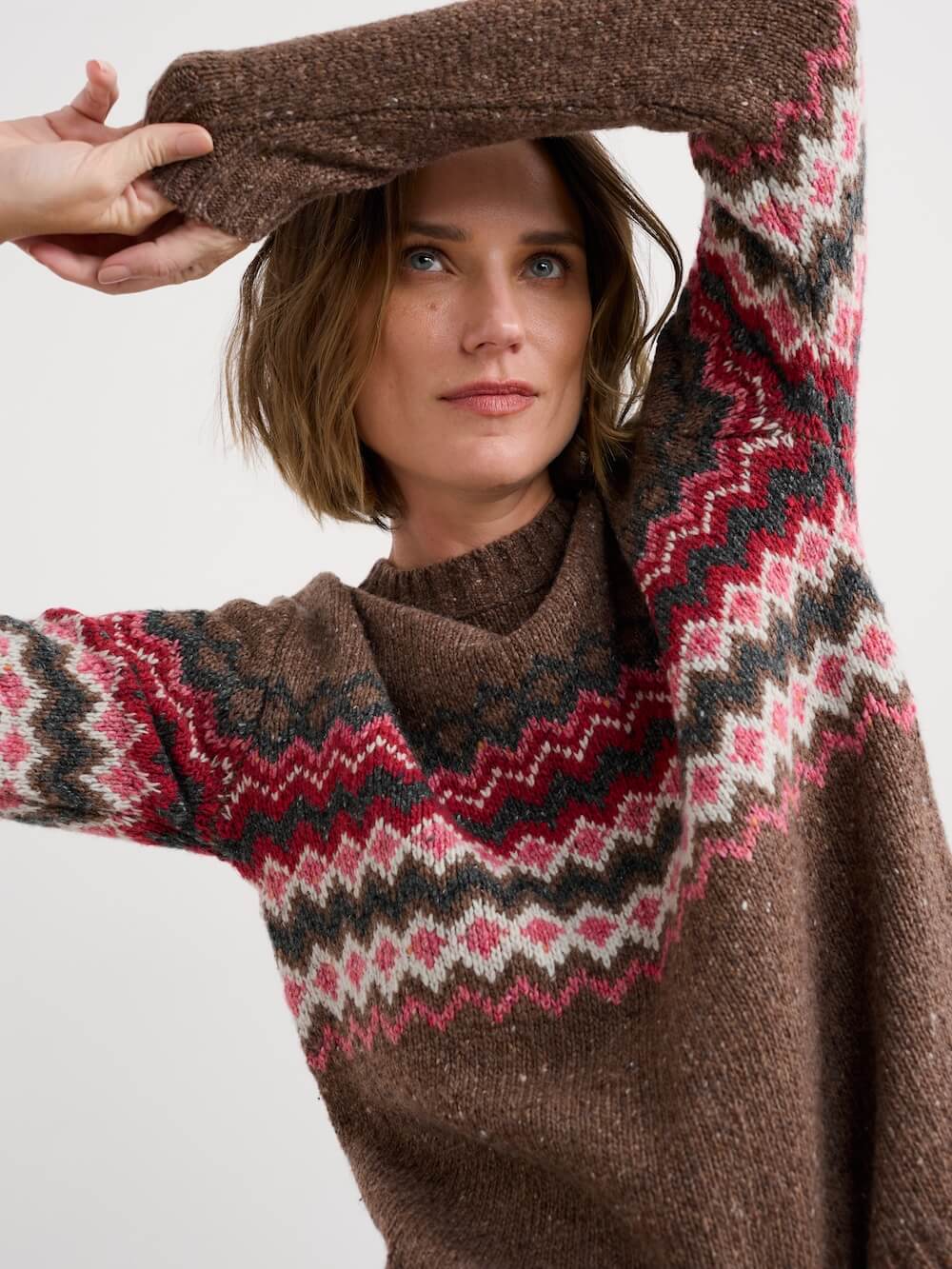 Seasalt - Golden Light Jumper - Sonata Gully Red Sail Mix