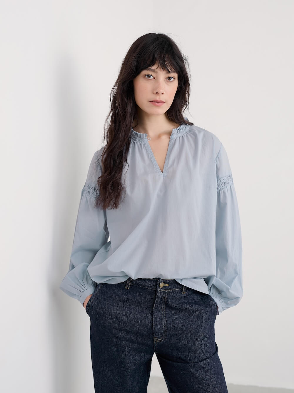 Seasalt - Gwel Top - Blue Fog
