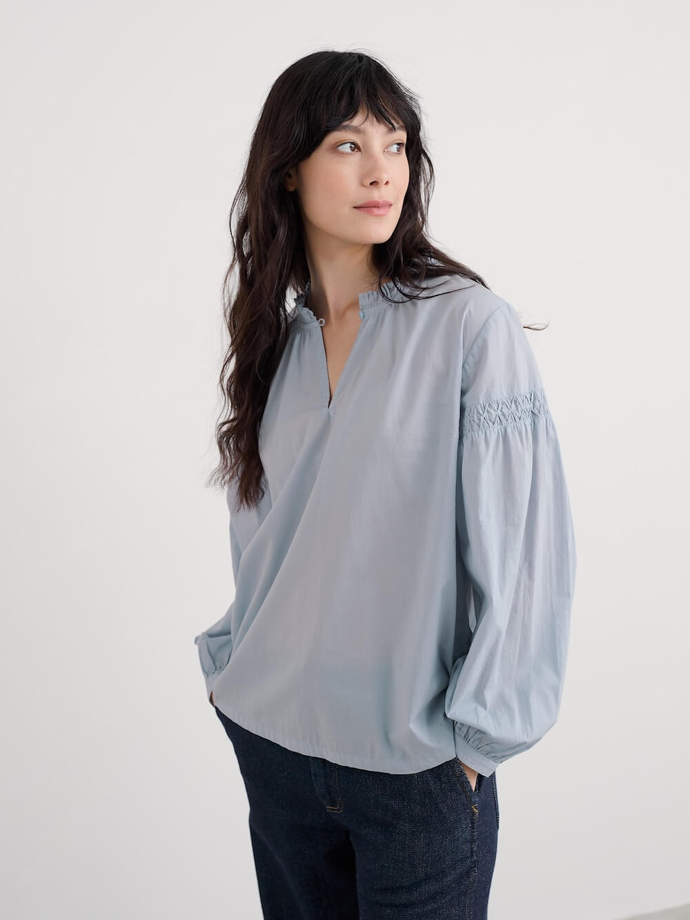 Seasalt - Gwel Top - Blue Fog