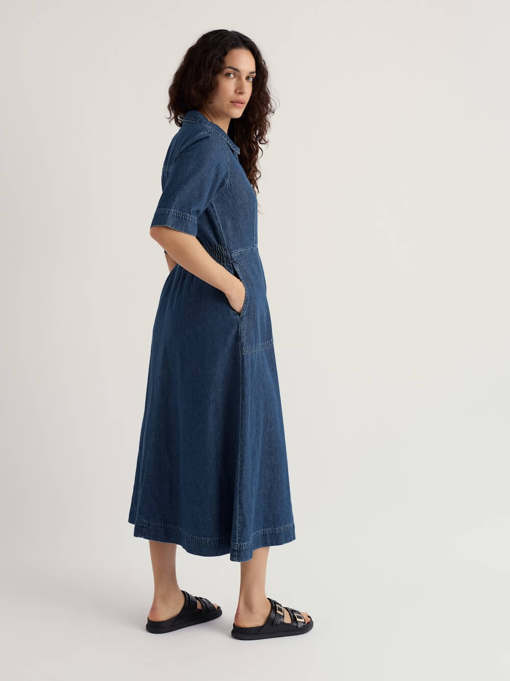 Seasalt - Gwenter Dress - Mid Wash