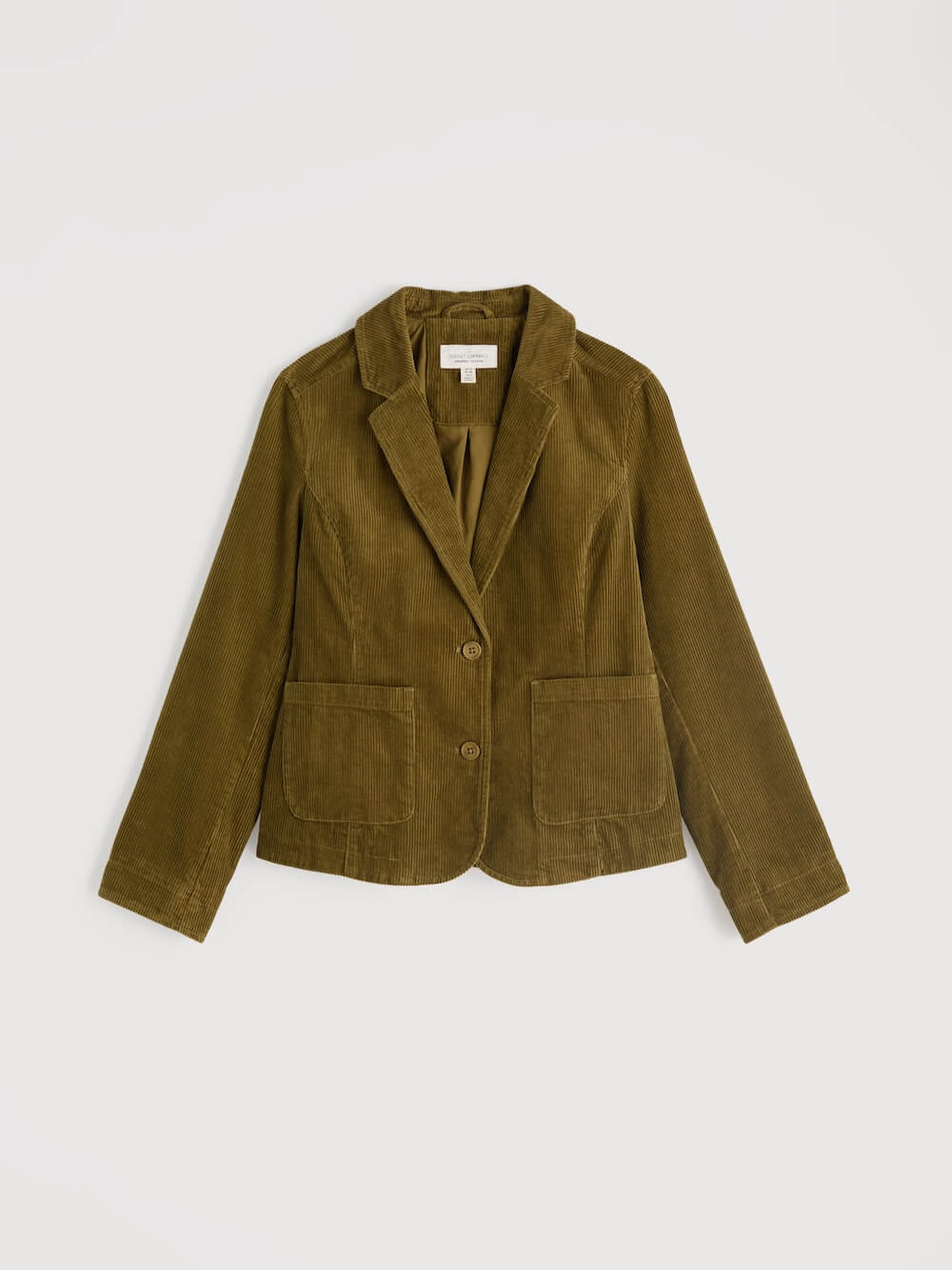 Seasalt - Heald Corduroy Blazer - Bright Olive