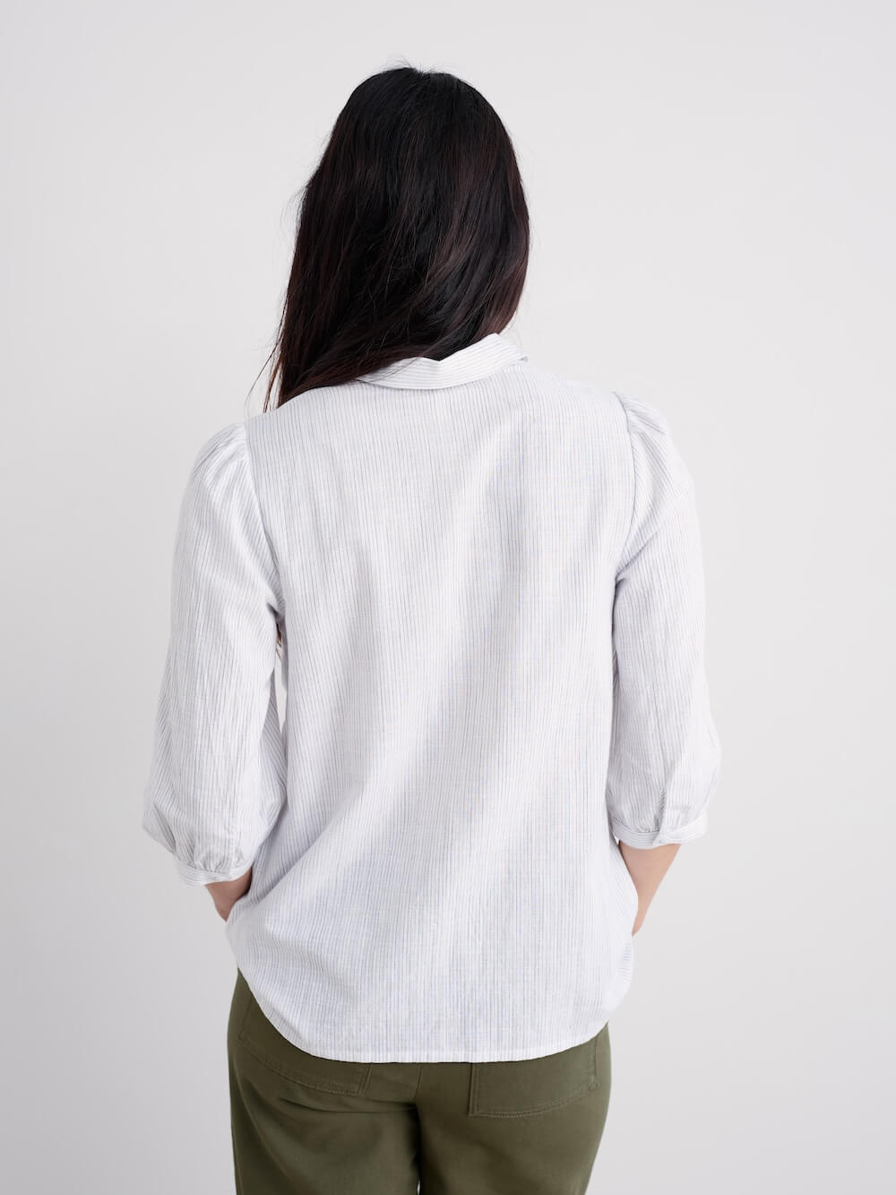 Seasalt - Hope Cottage Embroidered Blouse - Anthyllis Grape Thistle
