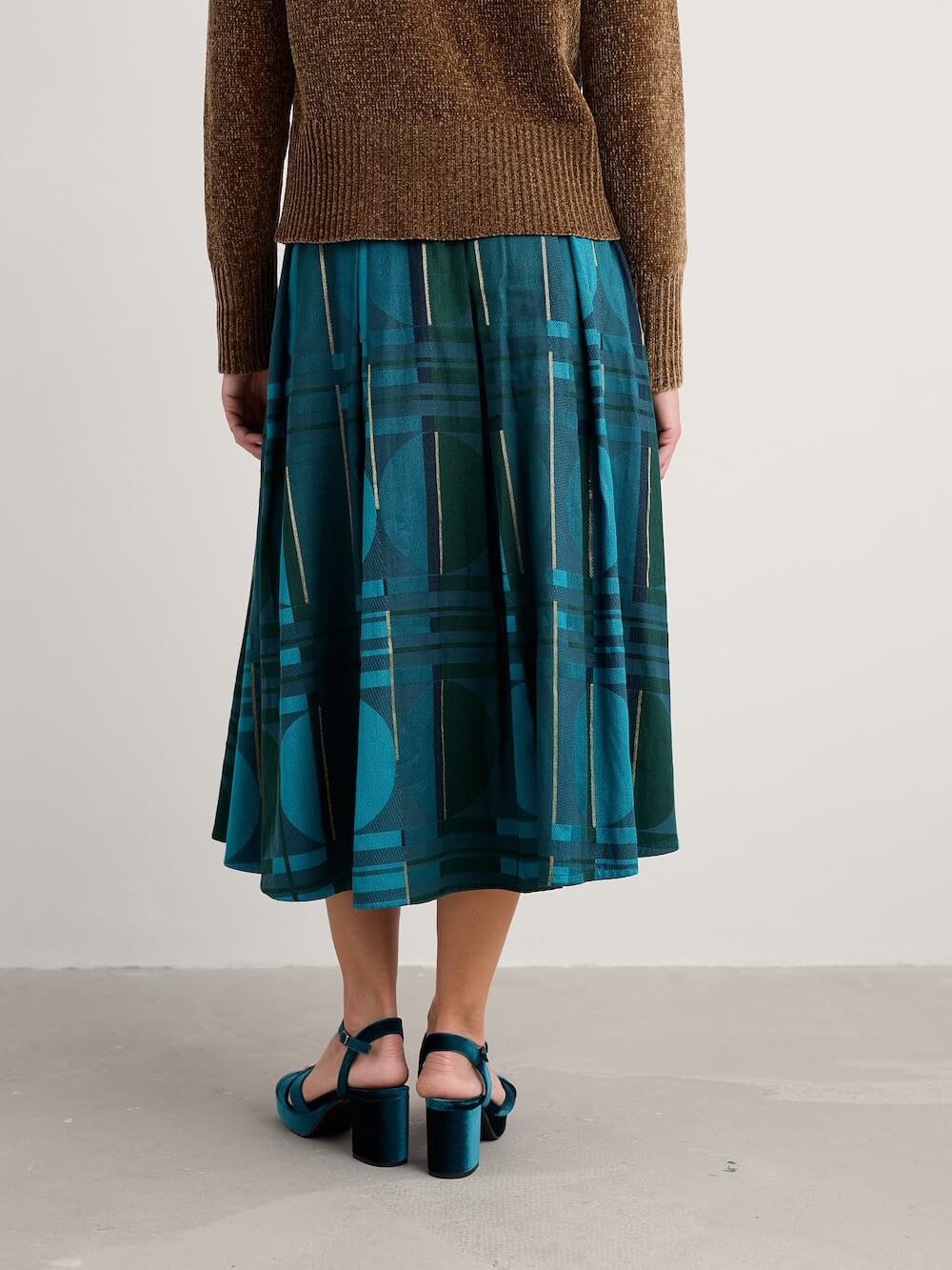 Seasalt - Interweaving Skirt - Picrous Jacquard
