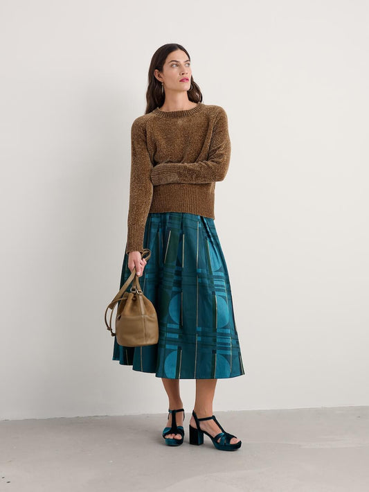 Seasalt - Interweaving Skirt - Picrous Jacquard