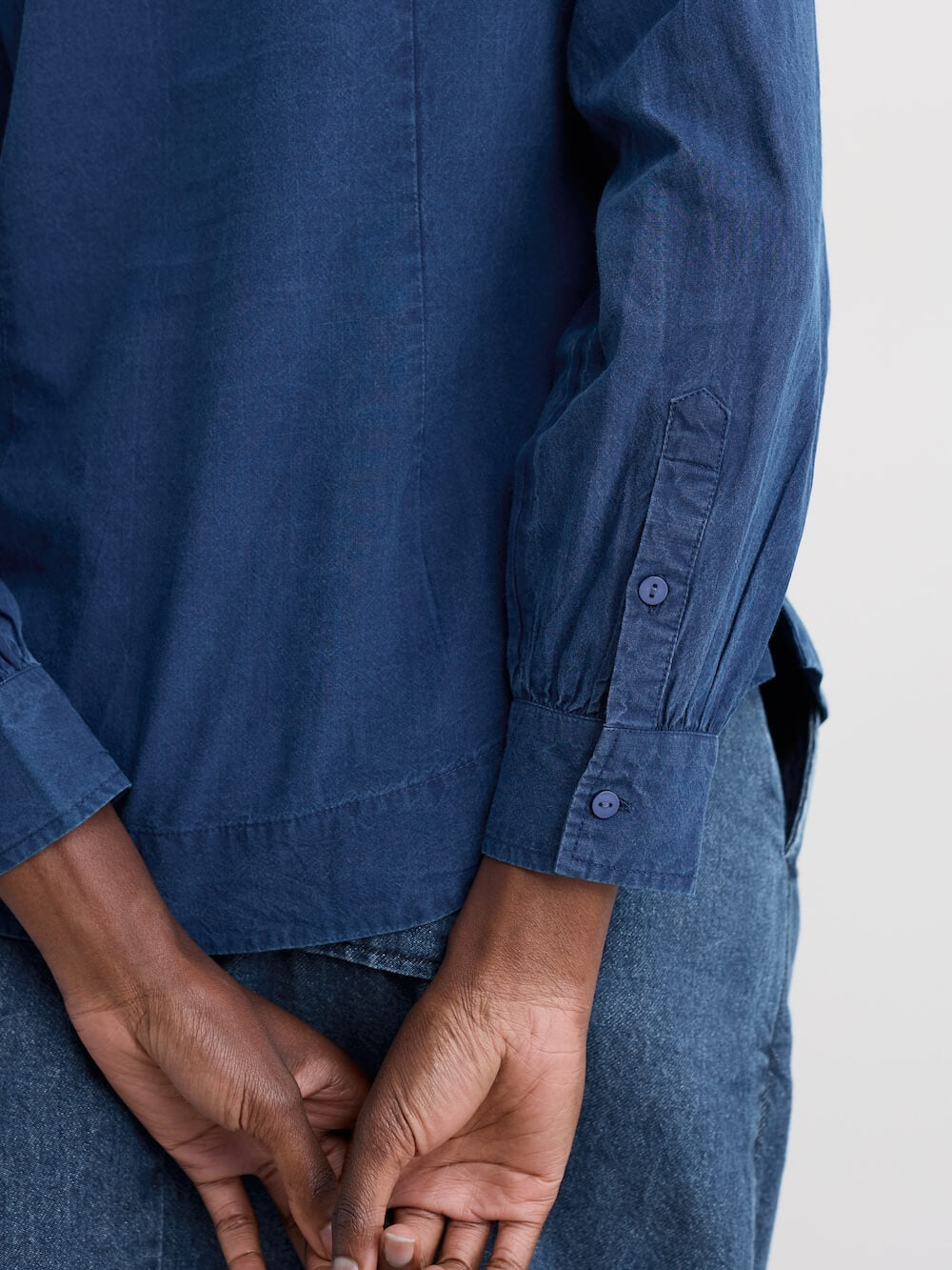 Seasalt - Isla Shirt - Mid Indigo