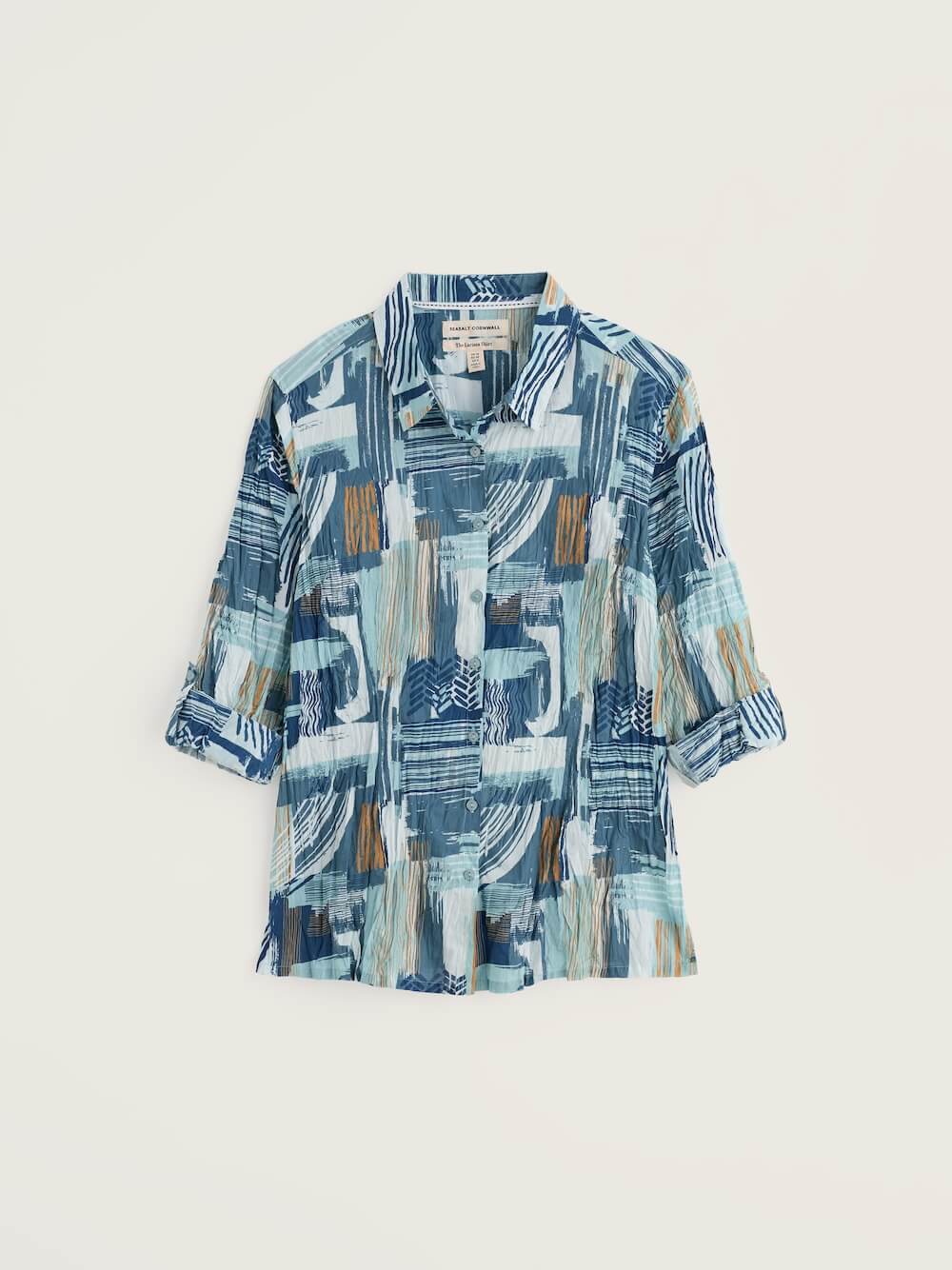 Seasalt - Larissa Shirt - Aerial Marks Reflection