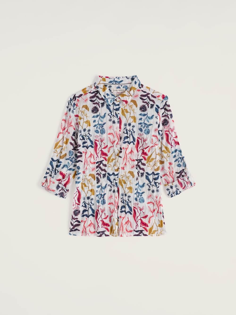 Seasalt - Larissa Shirt - Inky Botanical Chalk