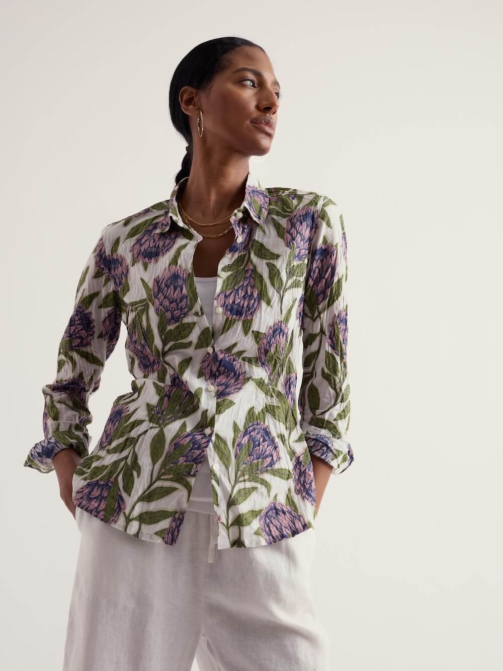 Seasalt - Larissa Shirt - Proteas Chalk