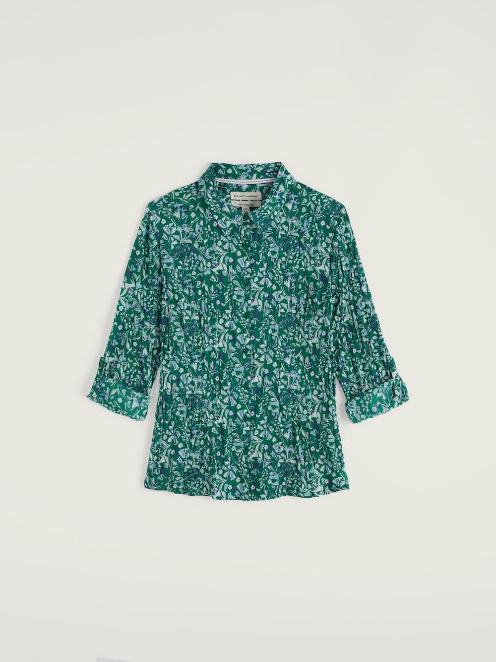 Seasalt - Larissa Shirt - Woodland Floral Dark Stem