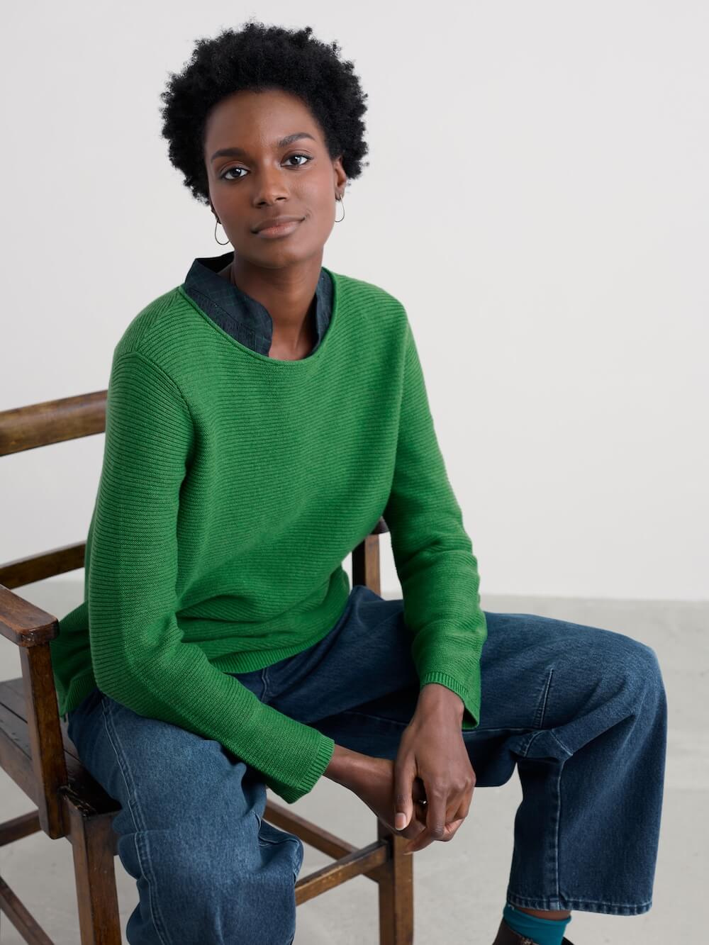 Seasalt - Makers Jumper - Hedgerow