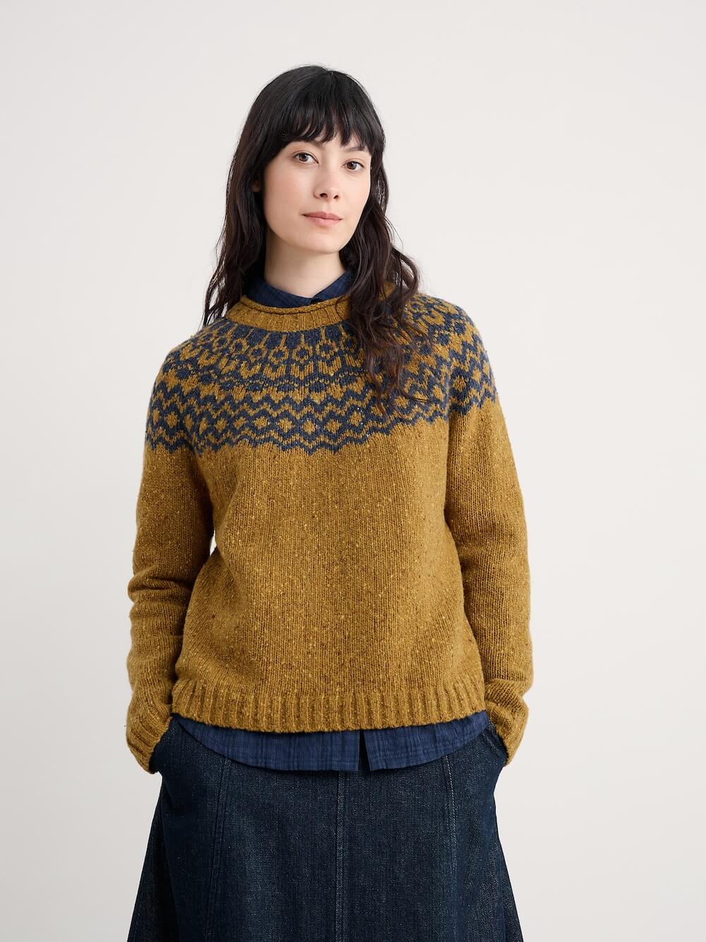 Seasalt - Port Kinnis Jumper Merino - Wag Tail Marshland Maritime