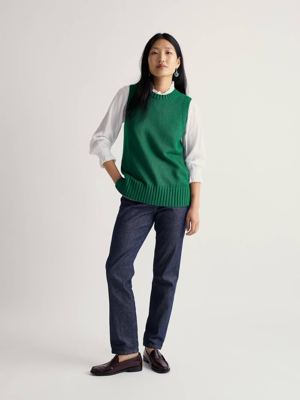 Seasalt - Redstart Vest - Dark Stem
