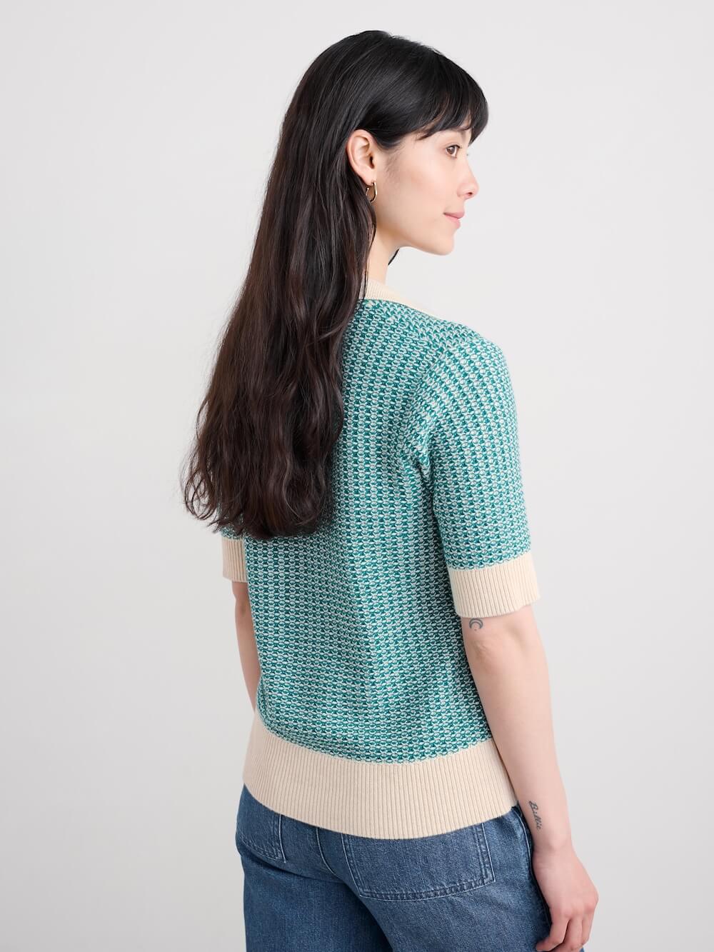 Seasalt - Reed Bunting Knit Top - Downwind Chalk Emulsion