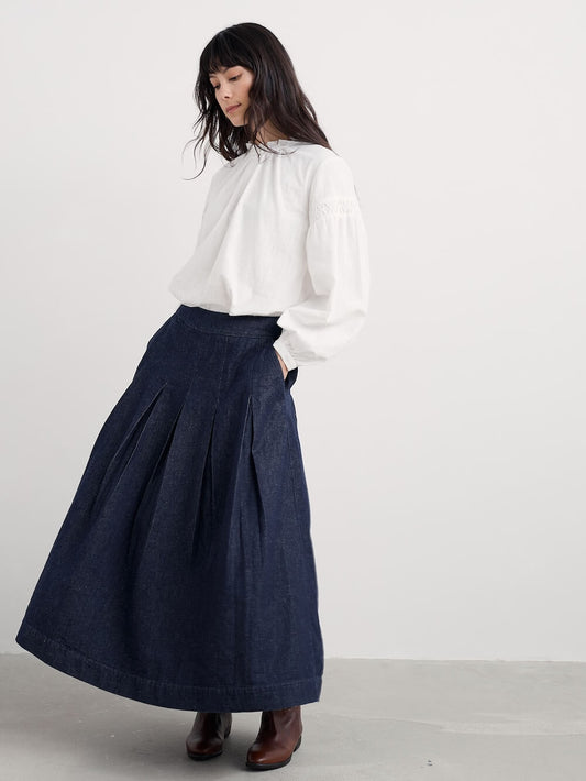 Seasalt - Rosewall Skirt - Dark Wash