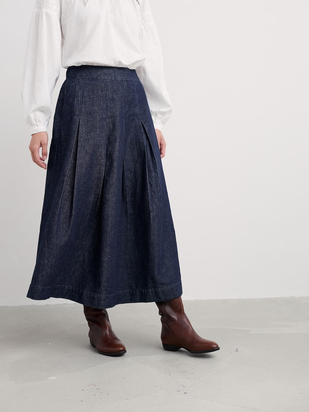 Seasalt - Rosewall Skirt - Dark Wash