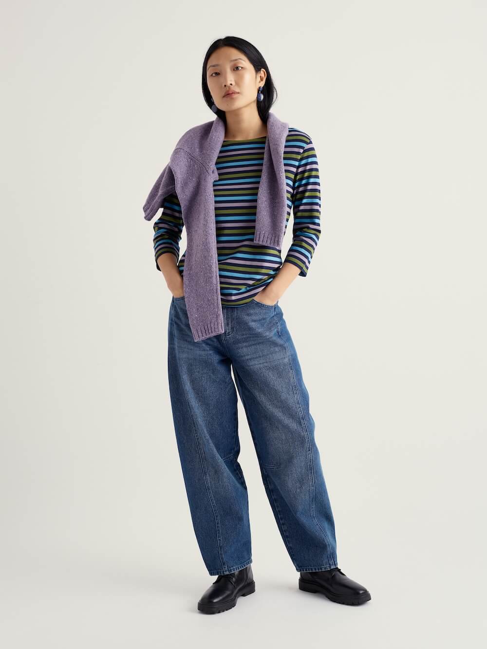 Seasalt - Sailor Top - Tri Mini Cornish Lagoon