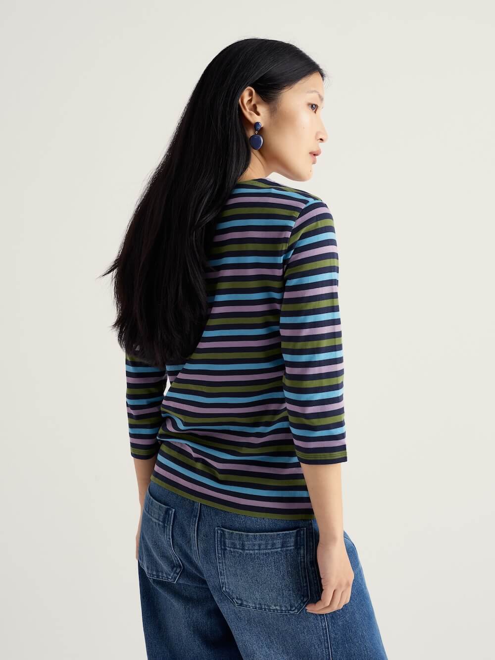 Seasalt - Sailor Top - Tri Mini Cornish Lagoon