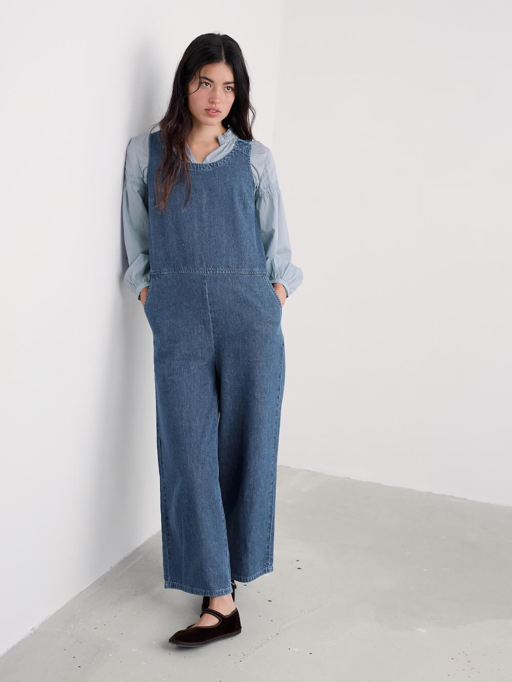 Seasalt - Salt Air Jumpsuit - Mid Wash