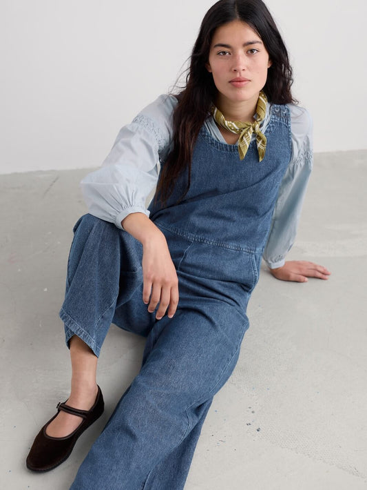 Seasalt - Salt Air Jumpsuit - Mid Wash