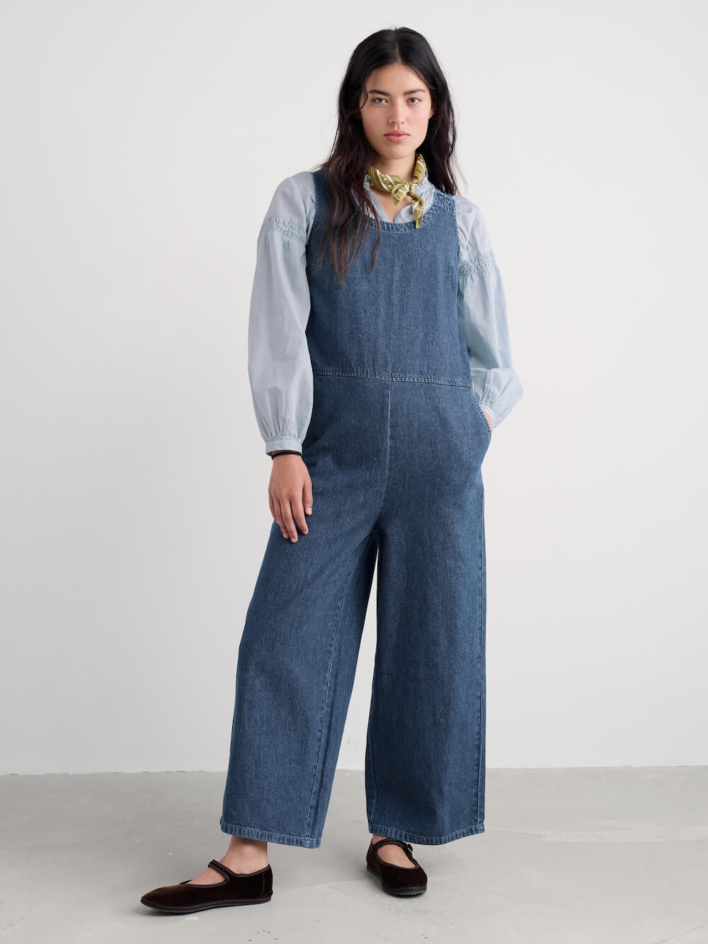 Seasalt - Salt Air Jumpsuit - Mid Wash