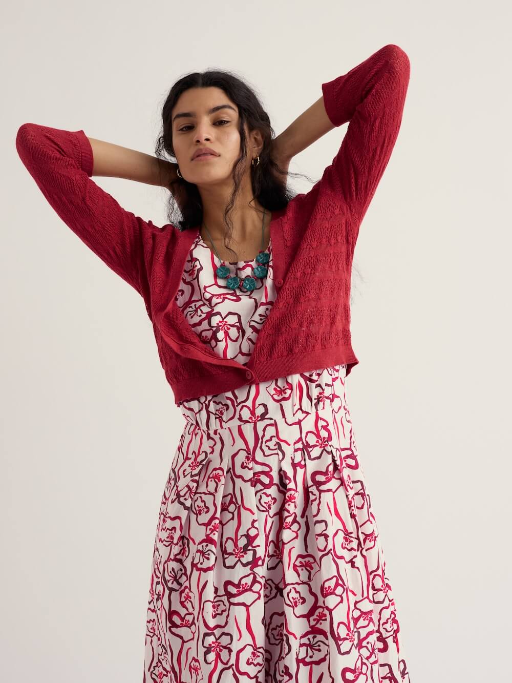 Seasalt - Sweet Day Cardigan - Boat Red