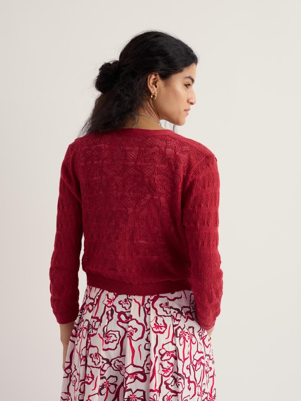 Seasalt - Sweet Day Cardigan - Boat Red