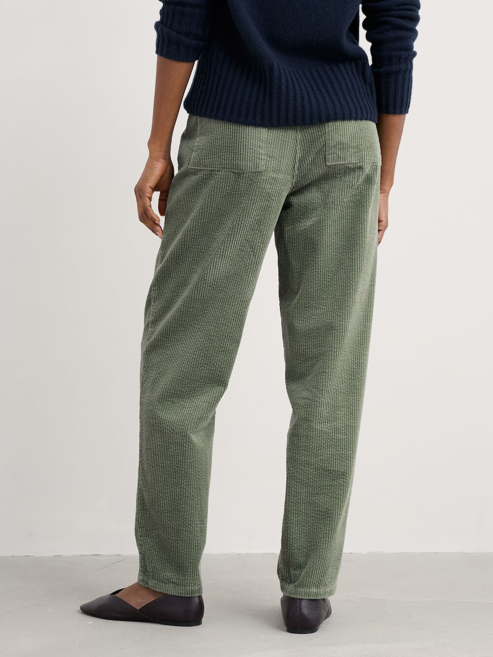 Seasalt - Trethornes Trousers - Dusky Green