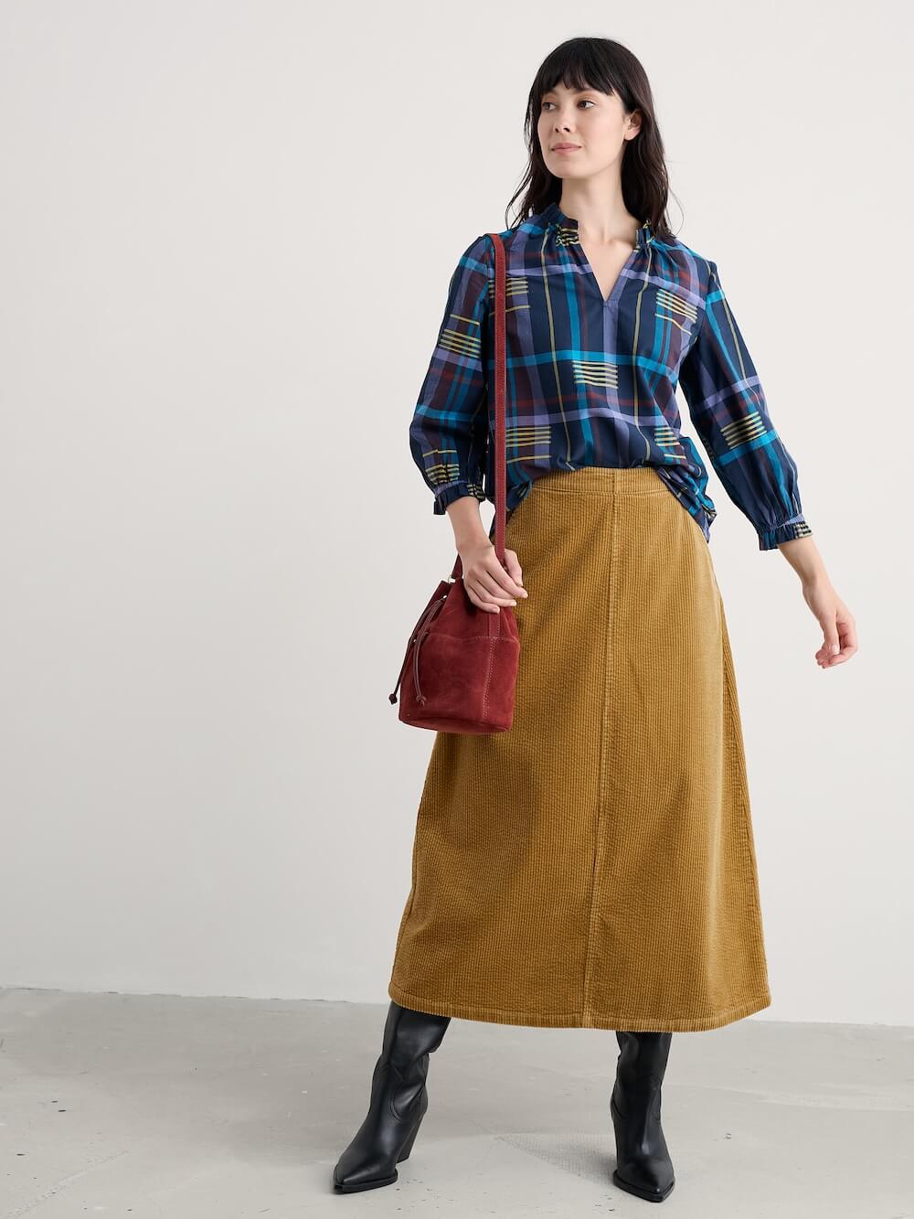 Seasalt - Window Wren Skirt - Marshland
