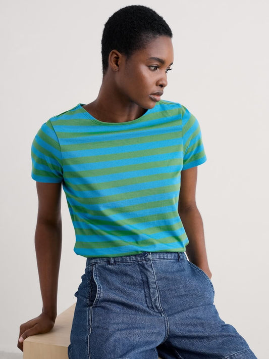 Seasalt - Sailor T-Shirt - Scallion Hedgerow