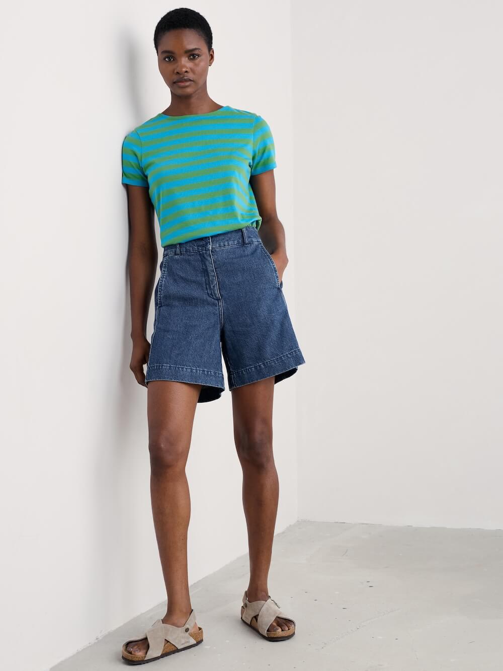 Seasalt - Sailor T-Shirt - Scallion Hedgerow