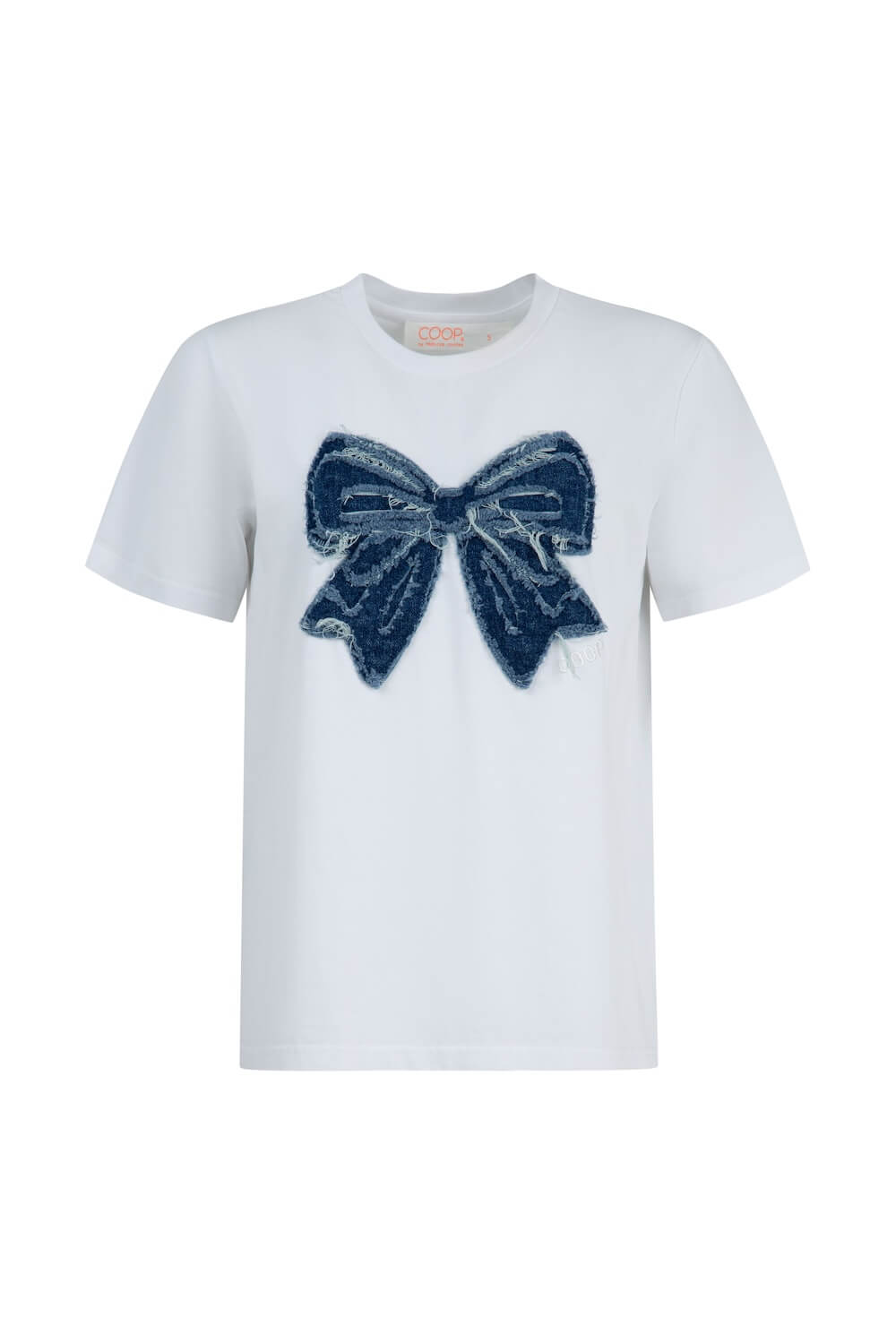 Trelise Cooper - Simply Bowtiful T-Shirt - White & Denim