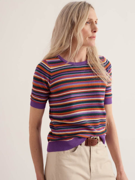 Seasalt - Summer Lawn Top - Tinctoria Wild Orchid