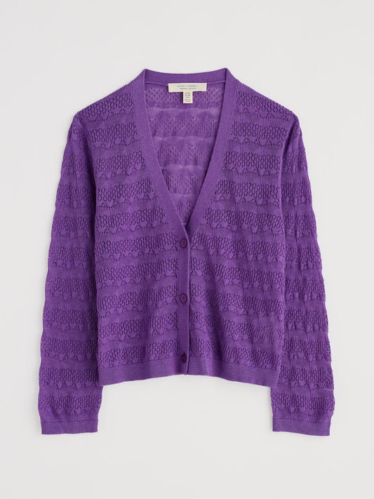 Seasalt - Sweet Day Cardigan - Pansy