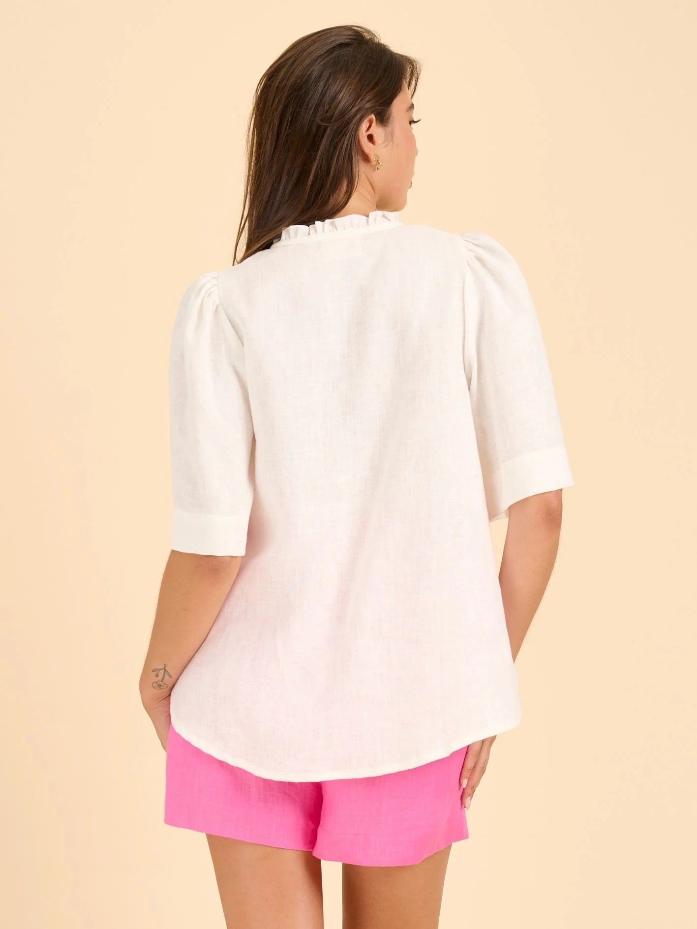 State of Embrace Tulip Blouse Ivory