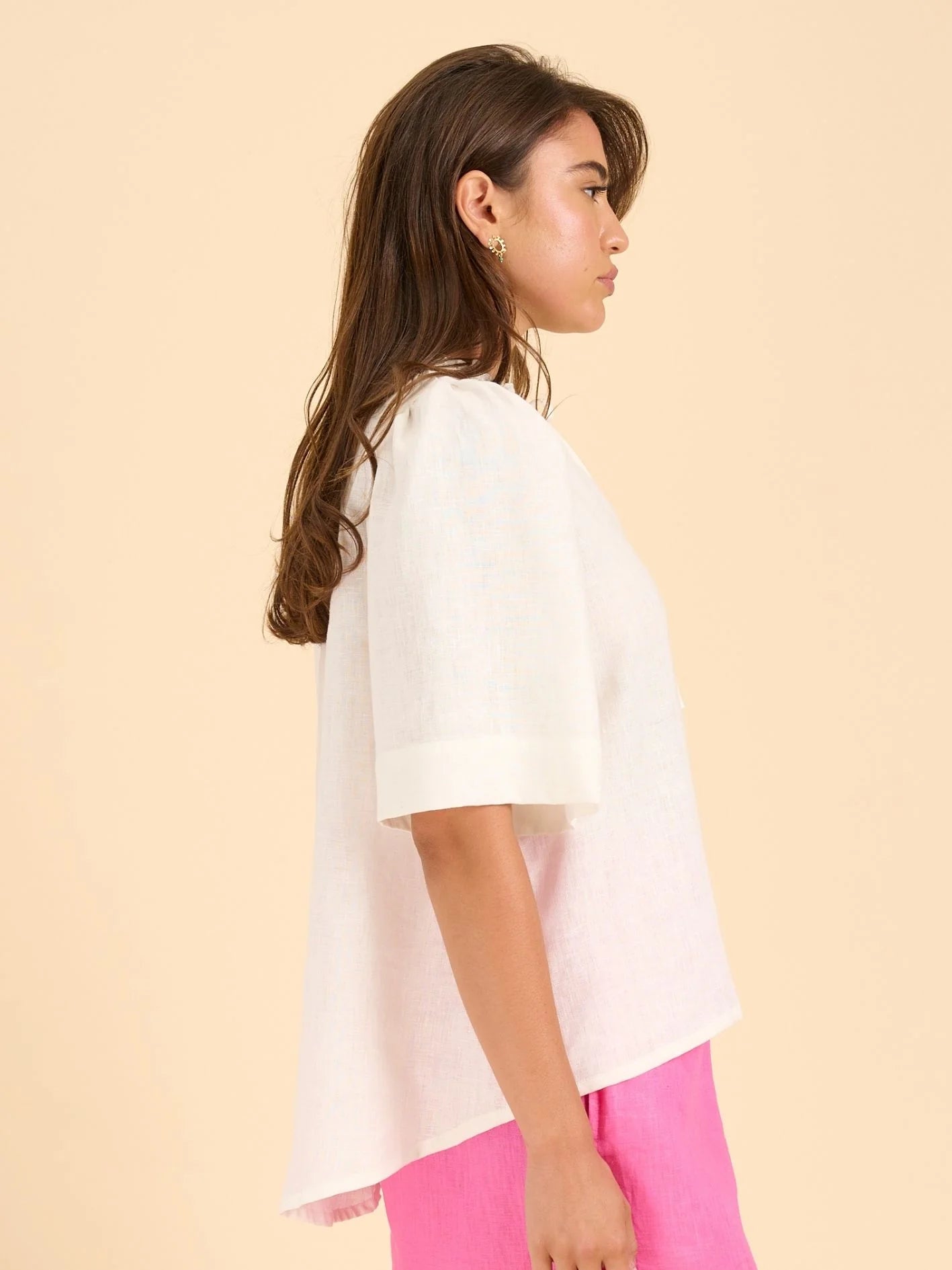 State of Embrace Tulip Blouse Ivory