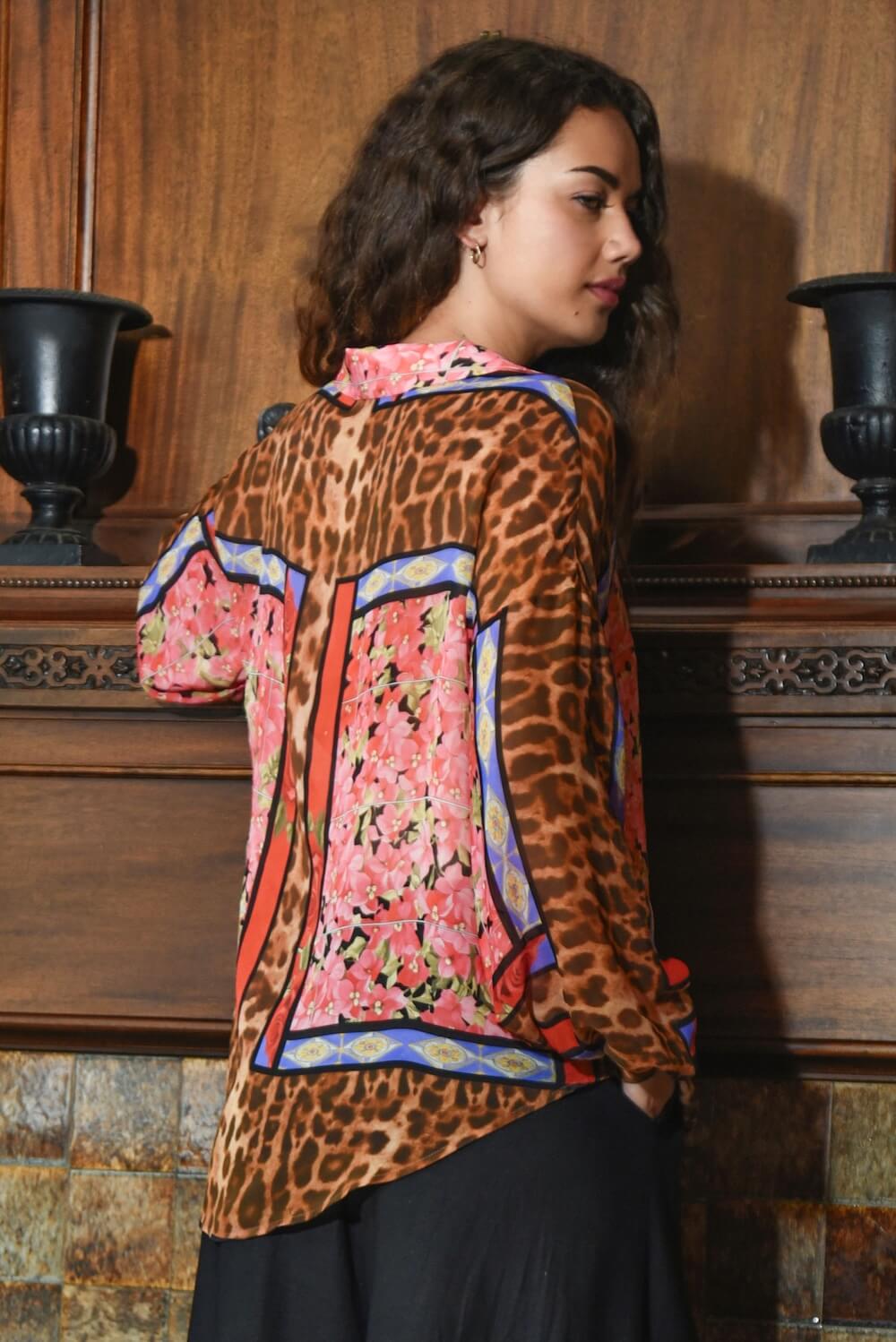 Curate by Trelise Cooper - A Fresh Take Blouse - Leopard Rose