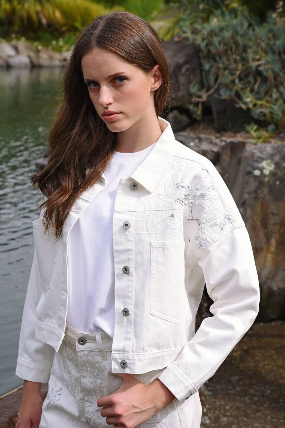 COOP by Trelise Cooper -  Anglaising Grace Jacket - White