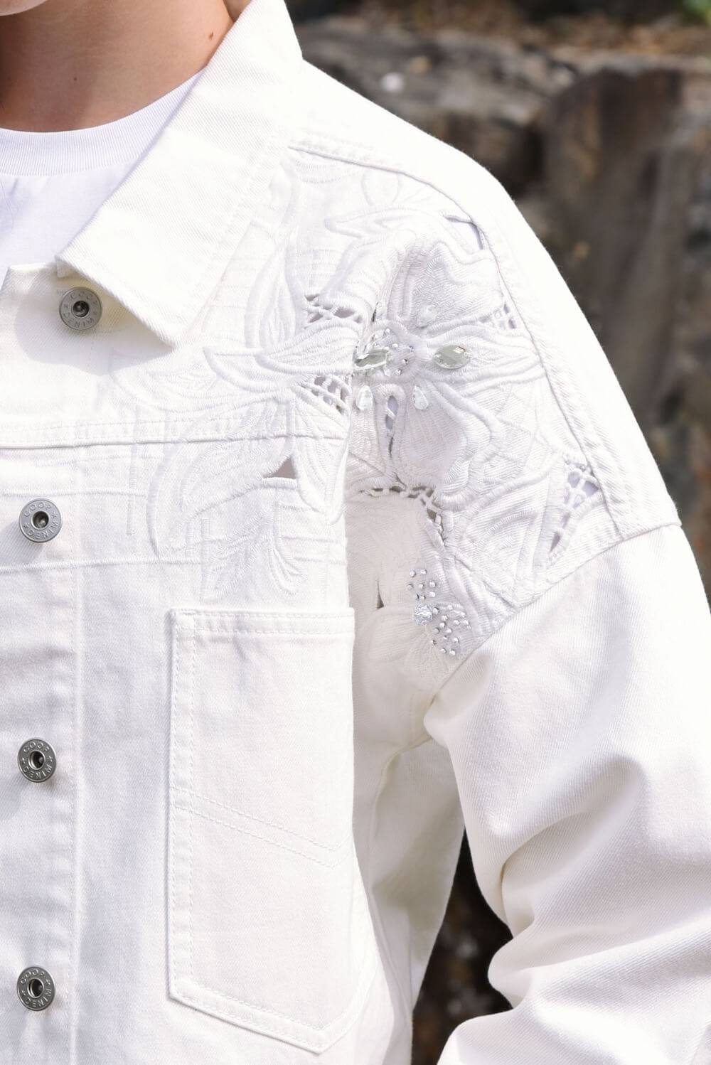 COOP by Trelise Cooper -  Anglaising Grace Jacket - White