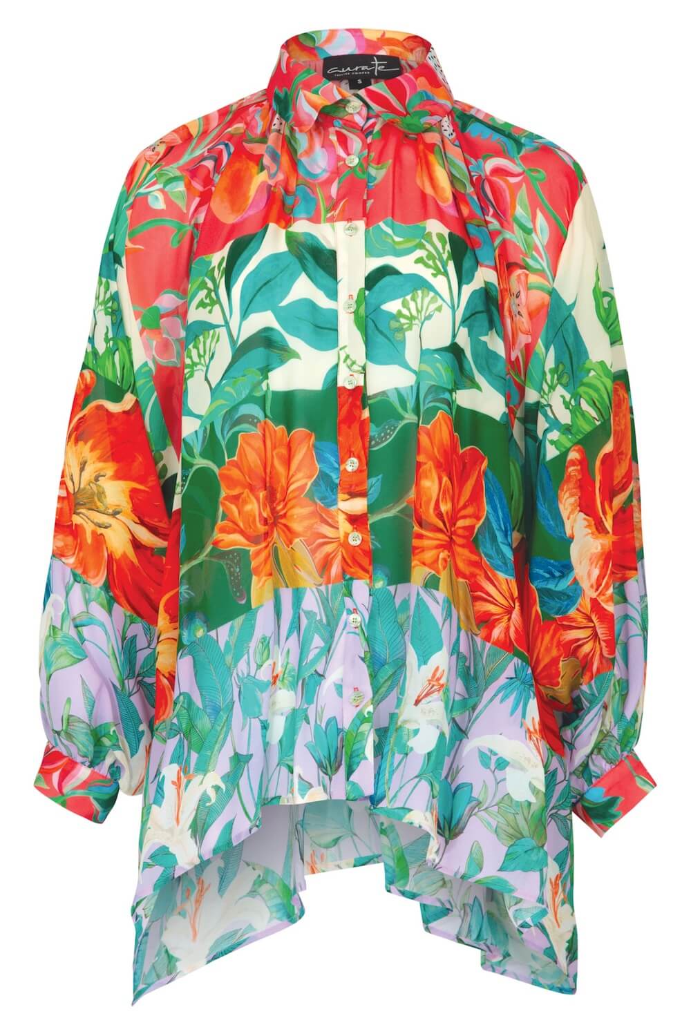 Curate by Trelise Cooper - Billow Party Shirt - Stripe Floral