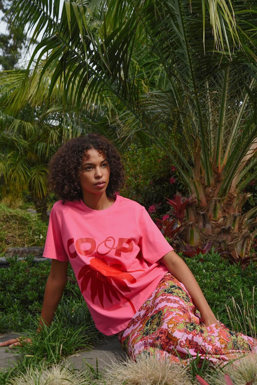 COOP by Trelise Cooper - Bloom Service T-Shirt - Pink & Red